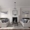 Ekena Millwork Maria Ceiling Medallion (Fits Canopies up to 1 3/4"), Hand-Painted Rust, 9 5/8"OD x 1 1/8"P CM09MARUS - alternate 3
